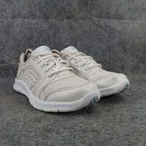 Easy Spirit Shoes Womens 7.5 Sneakers Athletic Walk Train Comfort Casual White